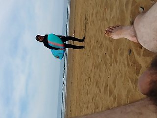 Yo, en la playa
