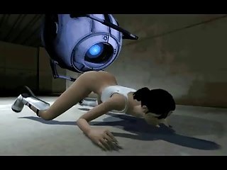 Wheatley fickt die Out Of Chell aus Portal 2