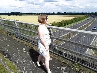 Flashing on a bridge over the A14