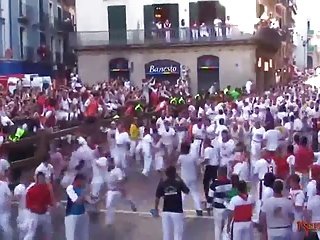 Sant Fermí a Pamplona Merda