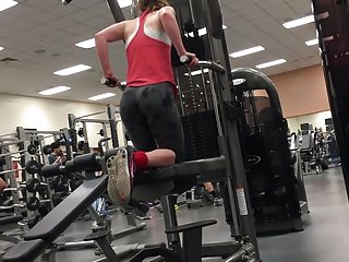 Tight Assed not sisters in the Gym 1