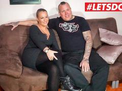 LETSDOEIT - German Tattooed Couple Fucks For the First Time on Tape