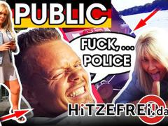 HITZEFREI.dating PUBLIC BOAT FUCKドイツ語TATJANA YOUNGが警察に捕まった